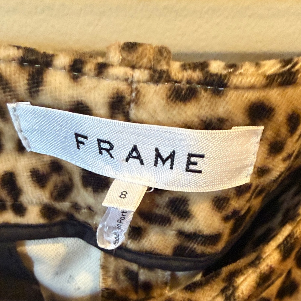 Frame Leopard Print Pants - Picture 2 of 4